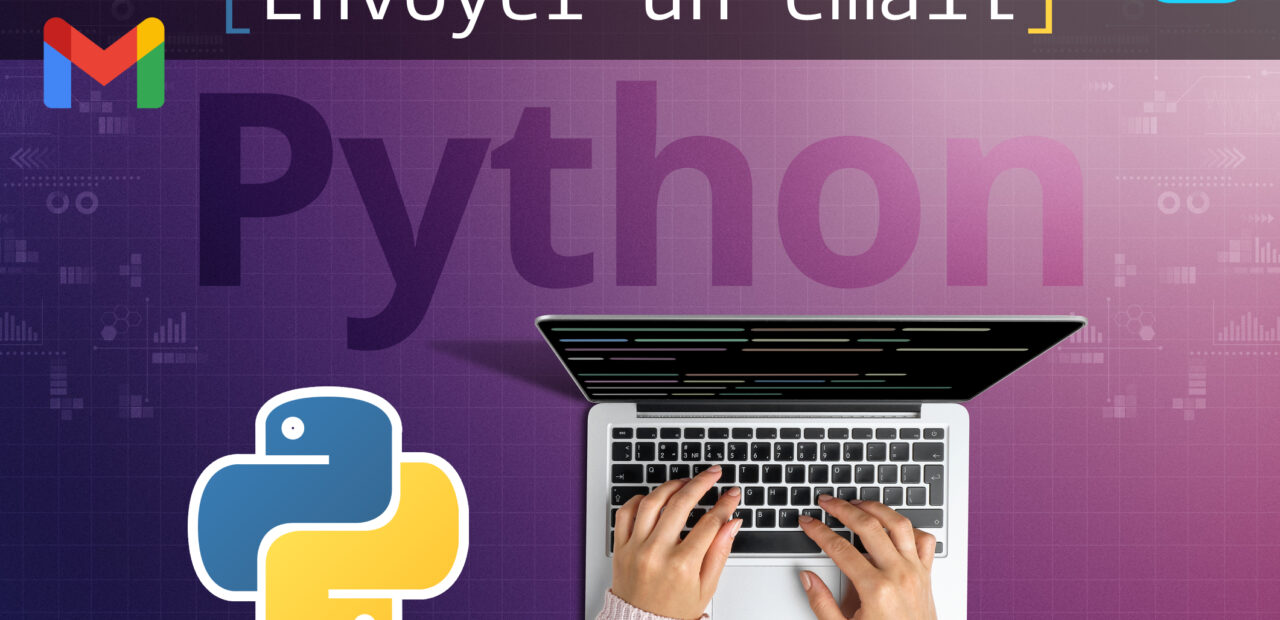 📢 Image qui illustre un article sur le : Python, courriel, envoyer, envoyer courriel, partir d&rsquo;un, "smtp.gmail.com", "mon_email@gmail.com", "julien.fake@ndd.tld", mail.ehlo(), mail.starttls(), mail.login(email_smtp,, mail.sendmail(email_smtp,, mail.close(), email.py, "email.py, https://support.google.com/accounts/answer/185833?hl=fr, smtp.gmail.com, smtp.live.com, smtp.office365.com, smtp.mail.yahoo.com