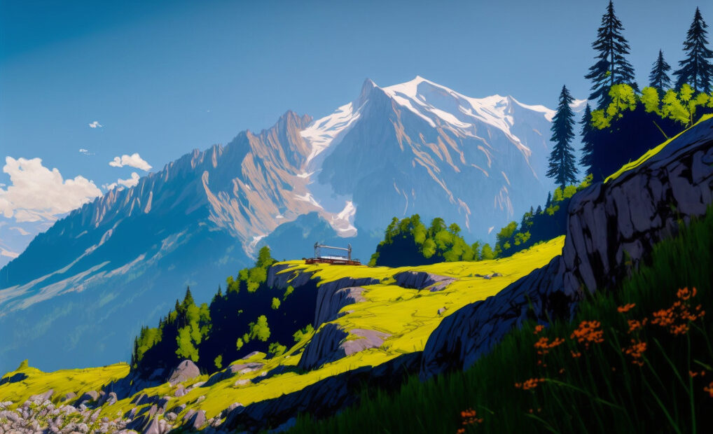champ lexical montagne