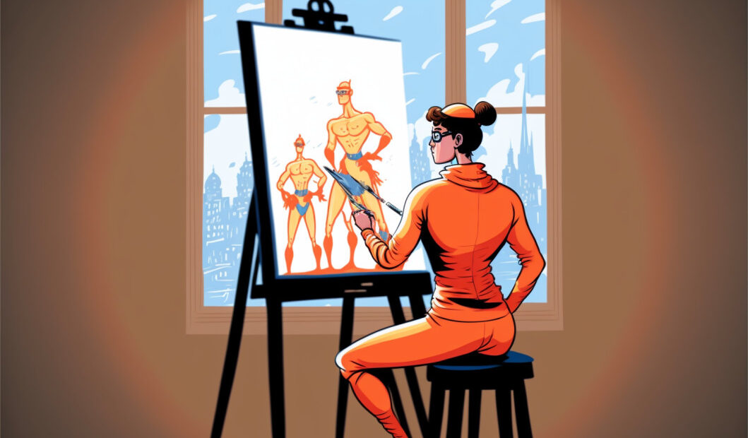 champ lexical peinture